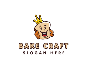 Royal Loaf Bread Bakery logo design