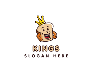 Royal Loaf Bread Bakery logo design