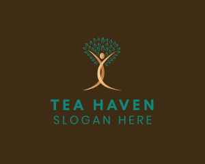 Human Tree Wellness logo design