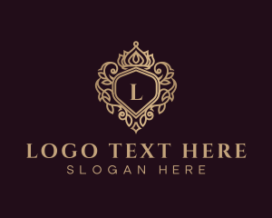 Luxurious - Premium Royal Crest logo design