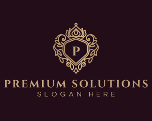 Premium Royal Crest logo design