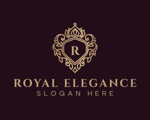 Premium Royal Crest logo design