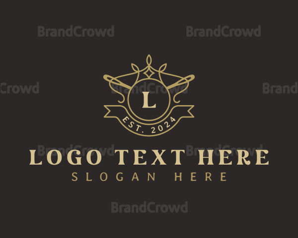 Needle Crown Thread Logo