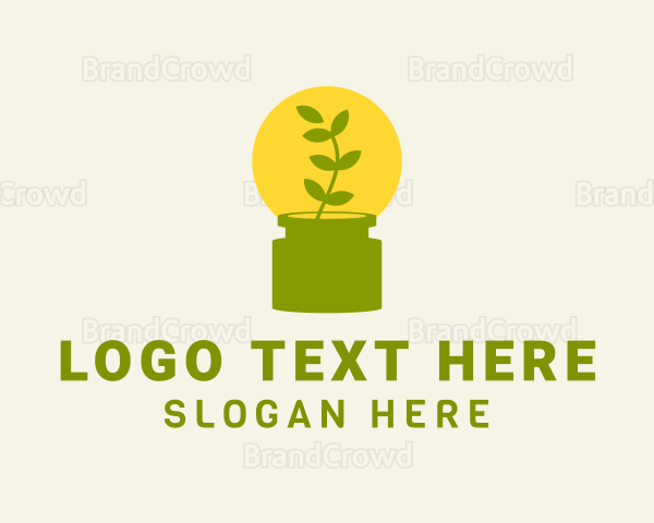 Sprout Plant Gardening Logo