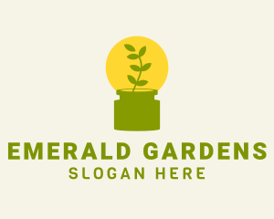 Sprout Plant Gardening logo design