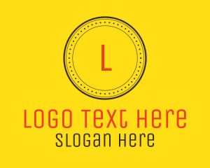 Circle - Minimalist Circle Letter logo design