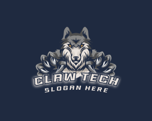 Wolf Claw Gaming logo design