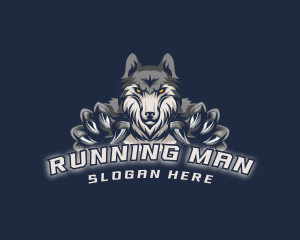 Dog - Wolf Claw Gaming logo design