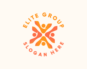 Group - People Group Organization logo design