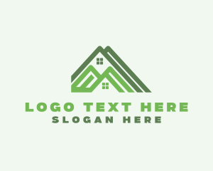 Home Improvement - Real Estate Roofer logo design