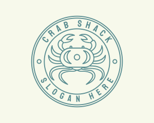 Seafood Crab Restaurant  logo design