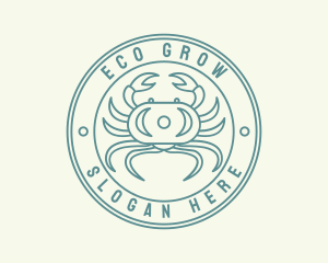 Aquaponics - Seafood Crab Restaurant logo design