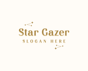 Cosmic Star Astrology logo design