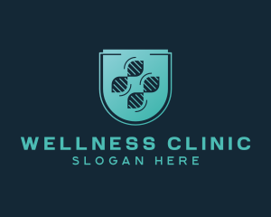 Clinic - DNA Telemedicine Clinic logo design