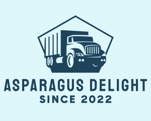 Cargo Transportation Truck logo design