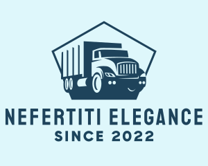 Cargo Transportation Truck logo design