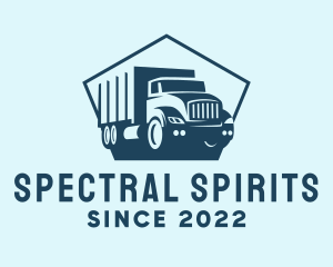 Cargo Transportation Truck logo design