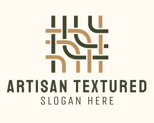 Traditional Weaving Pattern logo design