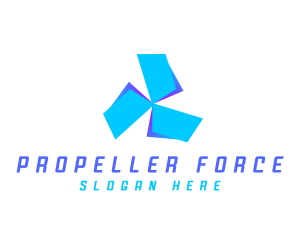 Propeller - Abstract Geometric Propeller logo design