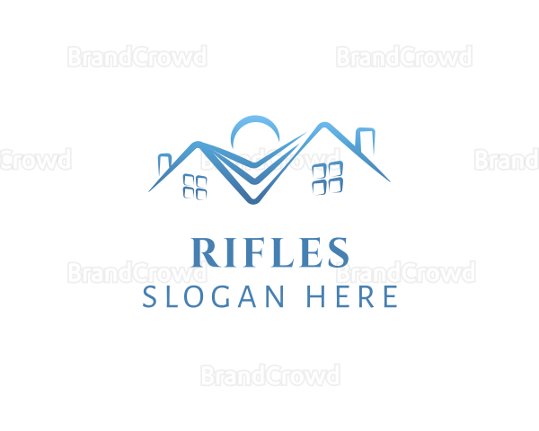 Blue Residential Home Realty Logo