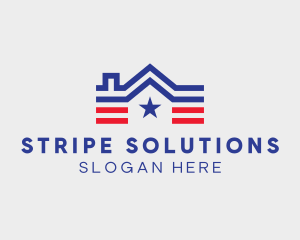 American Roof Property logo design