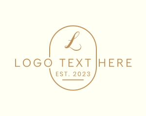Elegant - Classy Minimalist Fashion logo design