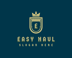 Luxury Shield Hotel logo design