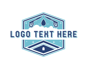 Emblem - Pressure Washer Sanitation logo design