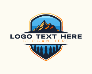 Tourism - Summit Mountain Peak logo design