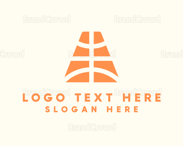 Basketball Sport Court Logo