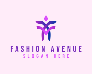 Elegant Crystal Fashion logo design