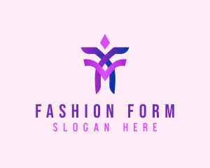 Elegant Crystal Fashion logo design