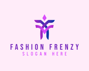 Elegant Crystal Fashion logo design