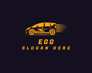 Fast Electric Car Logo