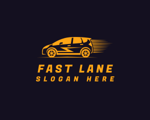 Fast Electric Car logo design