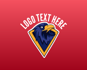 Gaming Animal Bird logo design