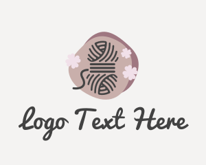 Handcrafted - Handcrafter Embroidery Yarn logo design