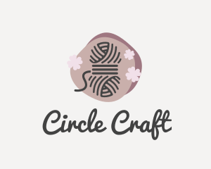 Handcrafter Embroidery Yarn logo design