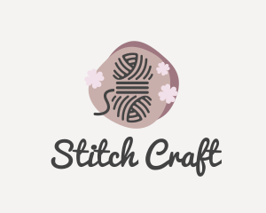 Crocheting - Handcrafter Embroidery Yarn logo design