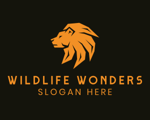 Zoology - Lion Head Business logo design