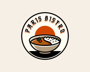 Japanese Curry Restaurant logo design