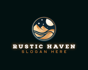  Moon Desert Sand logo design