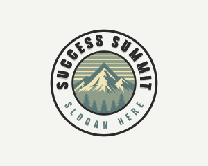 Summit Adventure Trek logo design