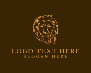 Lion - Wildlife King Beast logo design