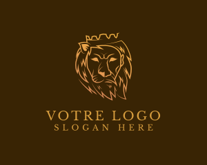Safari - Wildlife King Beast logo design