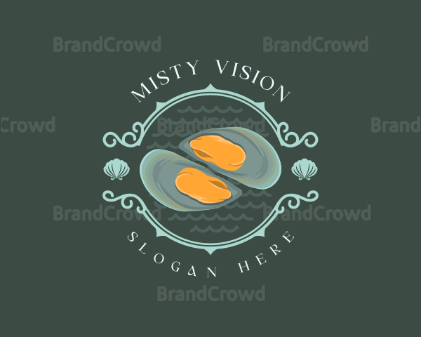 Seafood Mussel Restaurant Logo