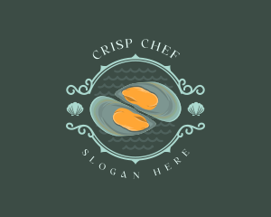 Seafood Mussel Restaurant logo design