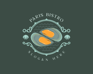 Seafood Mussel Restaurant logo design