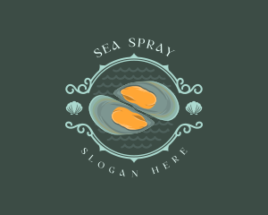 Seafood Mussel Restaurant logo design