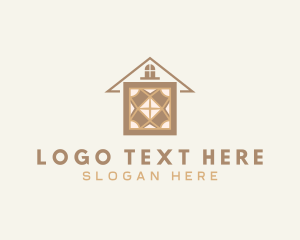 Floorboards - Tile Flooring Pattern logo design